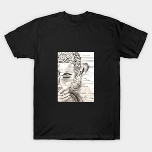 Buddha in the wind T-Shirt